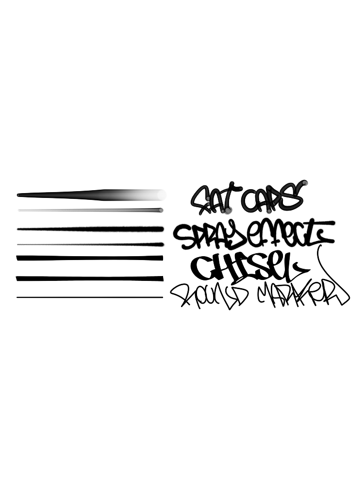 Pacote de pincéis "Resk12 Graffiti Essentials" para Procreate