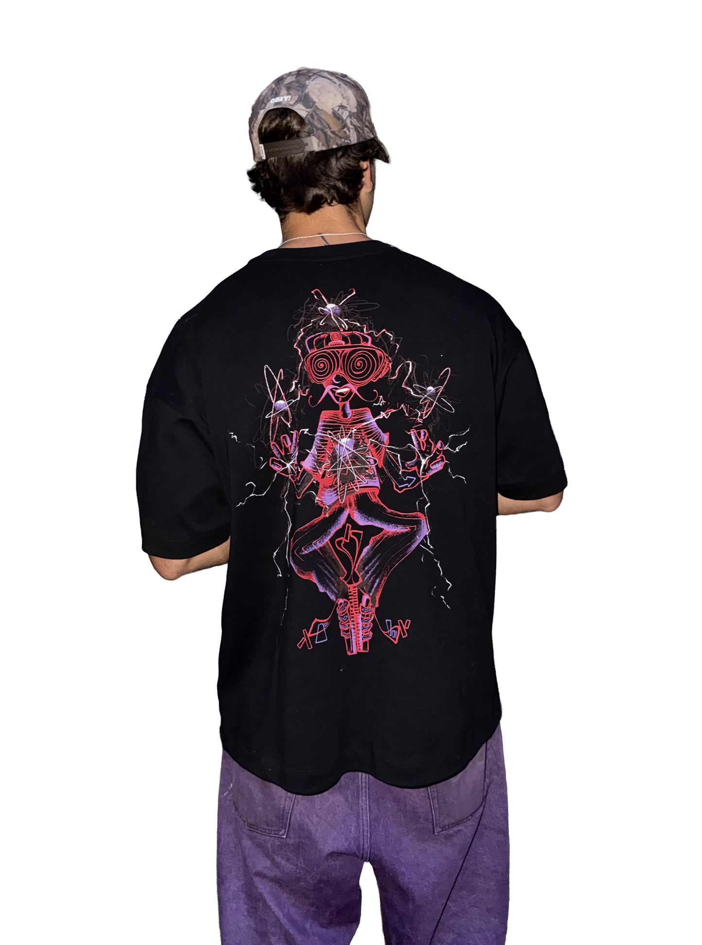 Camiseta Oversized Estado de Flow
