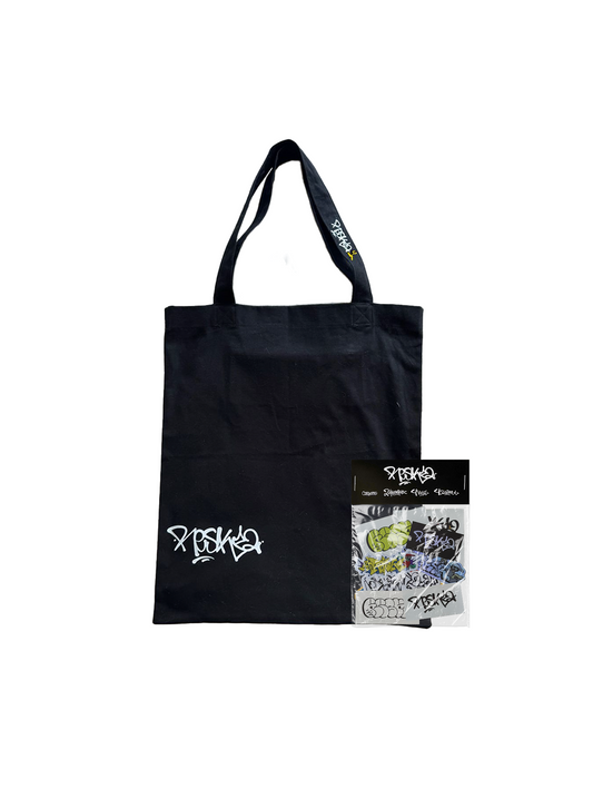 Kit 2 Camisetas Drop #04 + Ecobag e Adesivos
