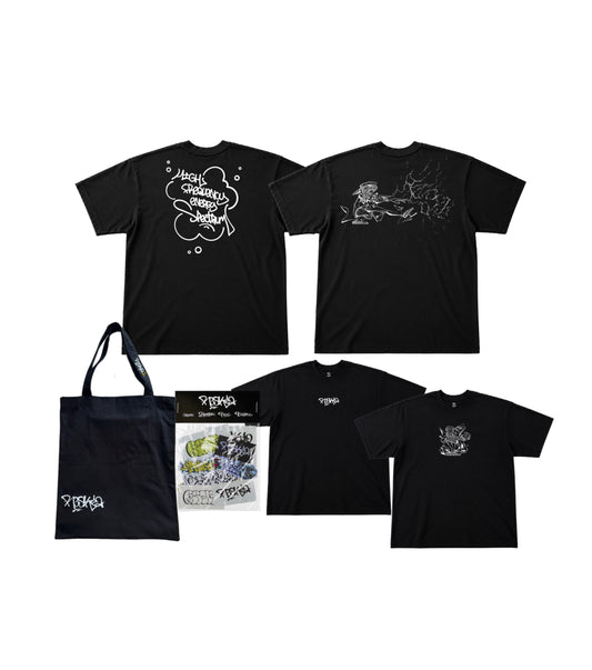 KIT Completo Drop04 + Bag e Pack de Adesivos